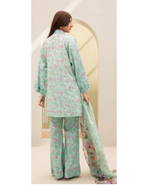 3-PC unstitched Printed Lawn By Zellbury | 0149